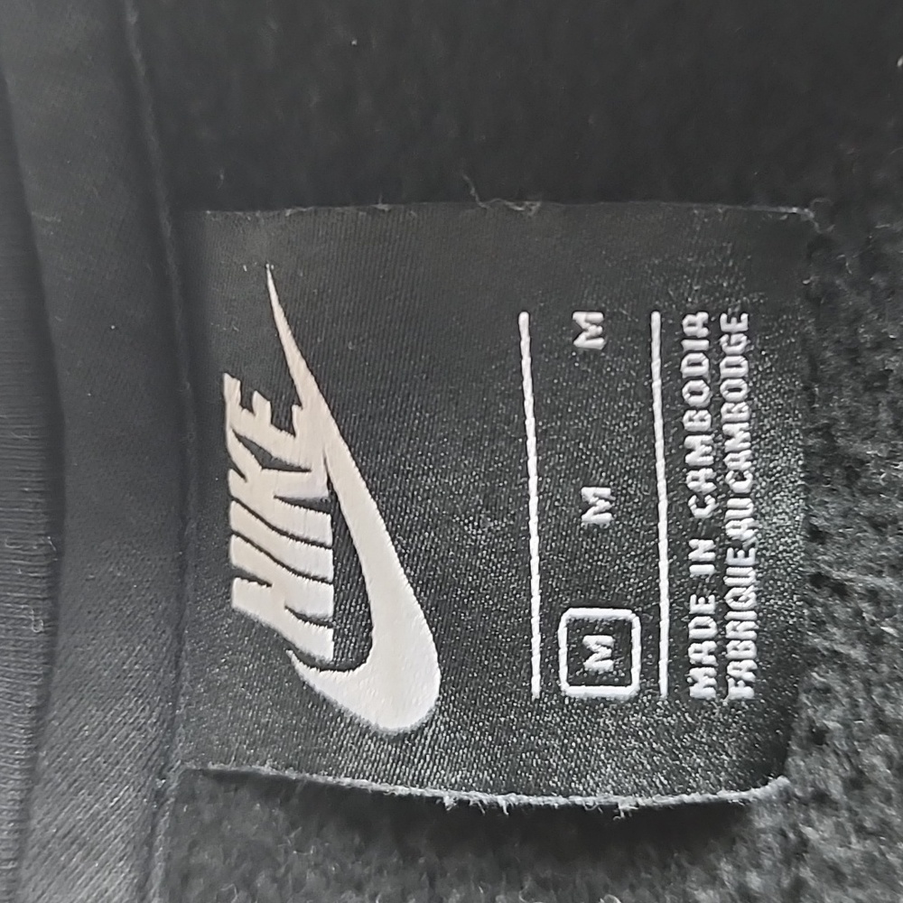 Nike Jacket Unisex Size M. Black zip up hoodie - Picture 8 of 11